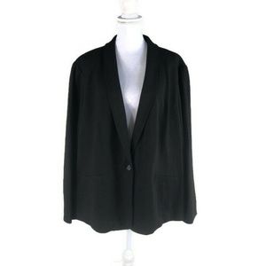 *Talbots 24W Blazer Jacket Fabric Knit In Italy